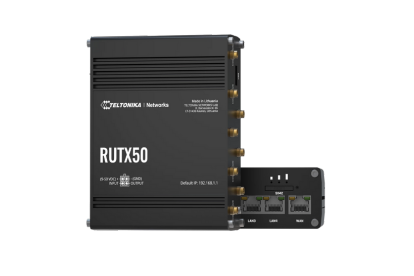The RUTX50 256MB RAM 5G Router - WAN Bonding Capable