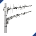 Poynting LPDA-92 Double Antenna Configuration w/ BRKT-33